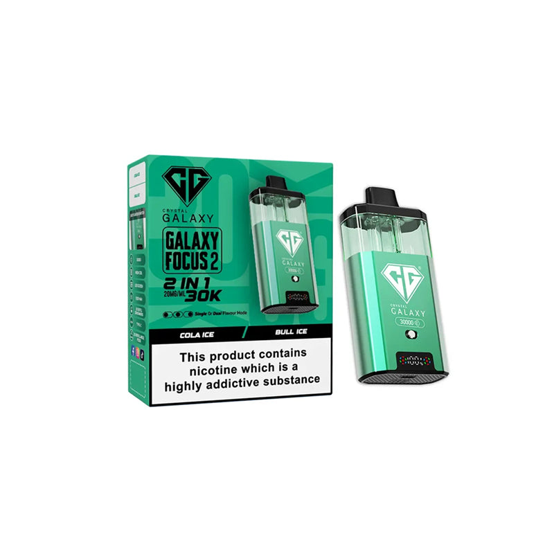 Crystal Galaxy Focus 2 30K 20mg Replaceable Prefilled Pod Vape Kit