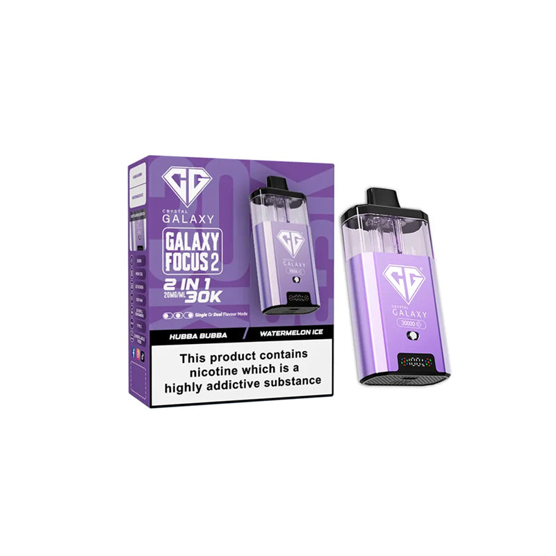 Crystal Galaxy Focus 2 30K 20mg Replaceable Prefilled Pod Vape Kit