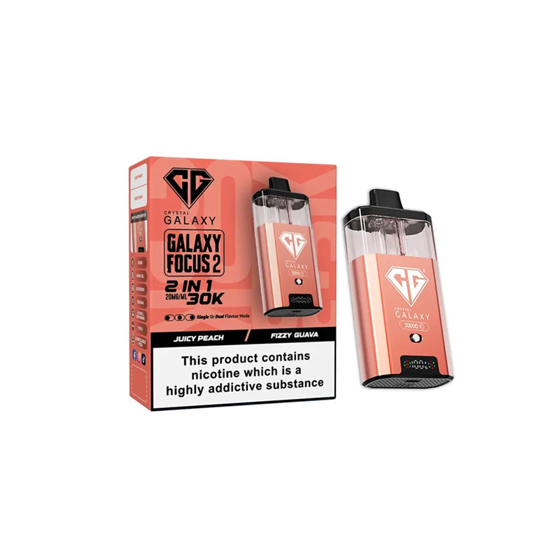Crystal Galaxy Focus 2 30K 20mg Replaceable Prefilled Pod Vape Kit