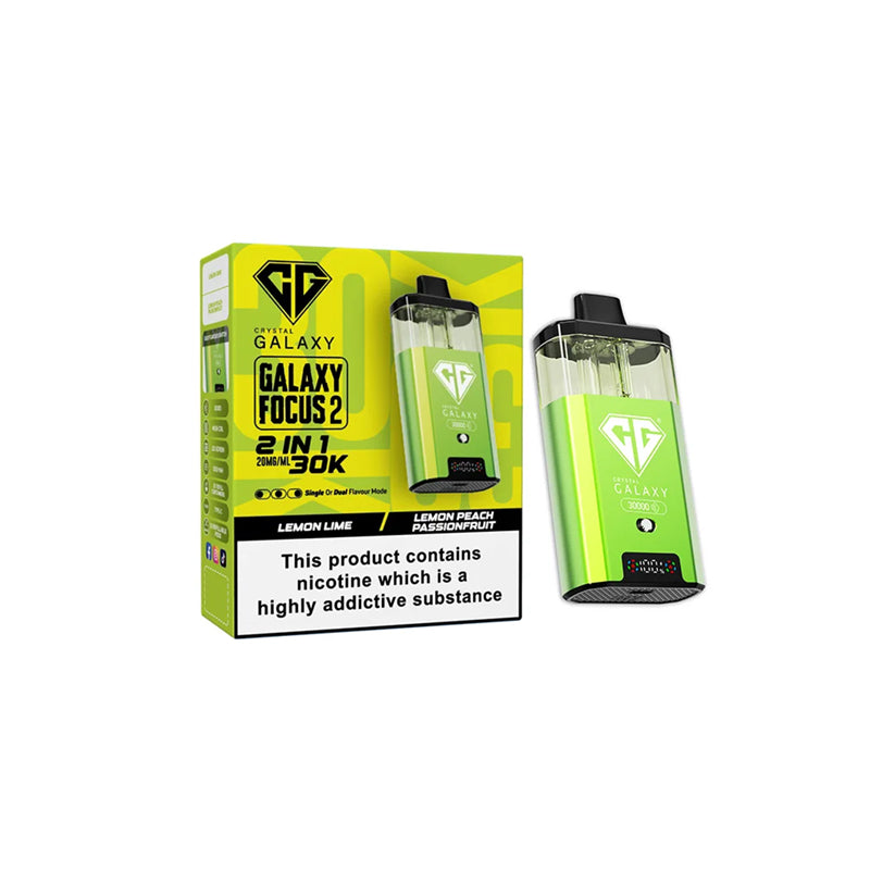 Crystal Galaxy Focus 2 30K 20mg Replaceable Prefilled Pod Vape Kit