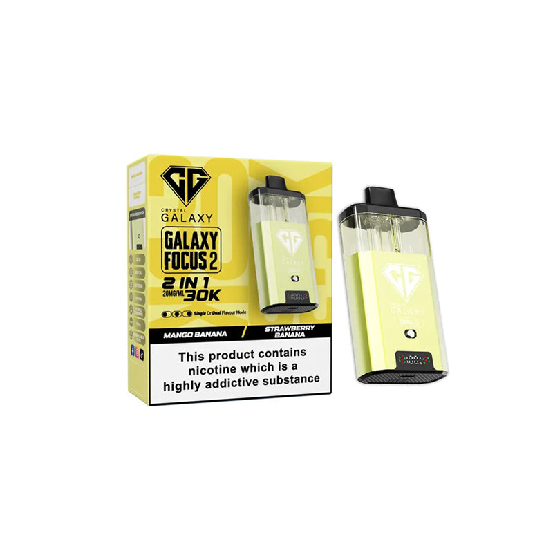 Crystal Galaxy Focus 2 30K 20mg Replaceable Prefilled Pod Vape Kit