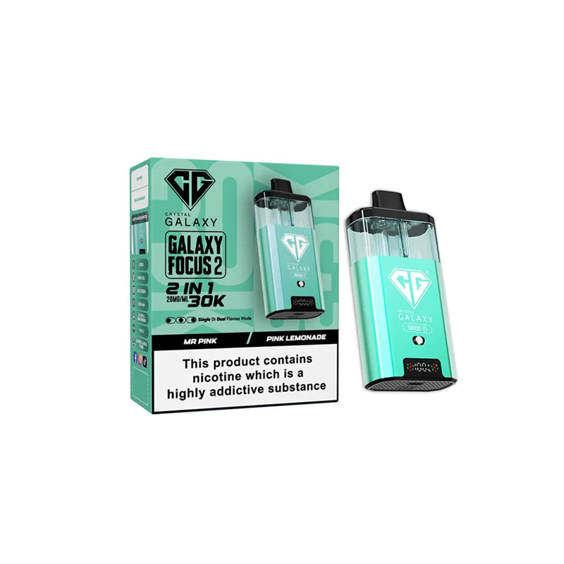 Crystal Galaxy Focus 2 30K 20mg Replaceable Prefilled Pod Vape Kit