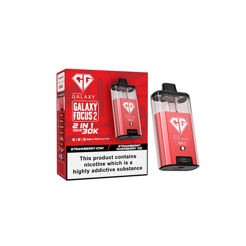 Crystal Galaxy Focus 2 30K 20mg Replaceable Prefilled Pod Vape Kit