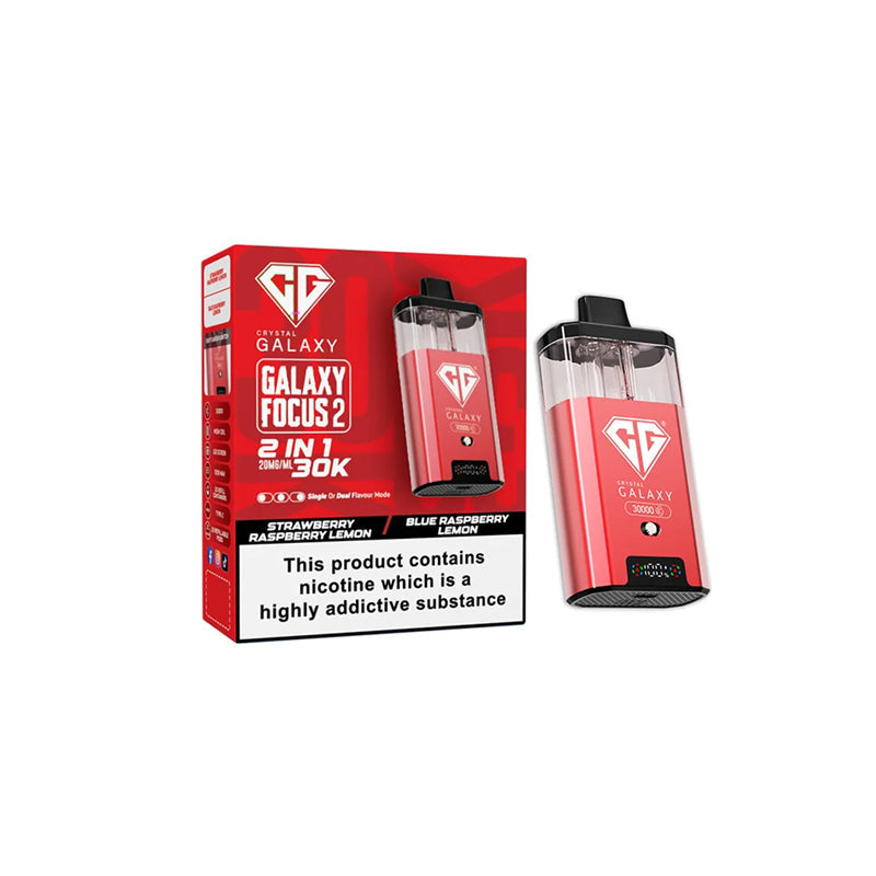 Crystal Galaxy Focus 2 30K 20mg Replaceable Prefilled Pod Vape Kit