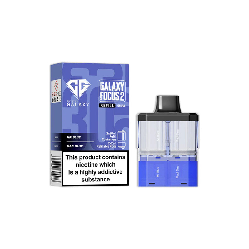 Crystal Galaxy Focus 2 30K Prefilled Replacement Pods