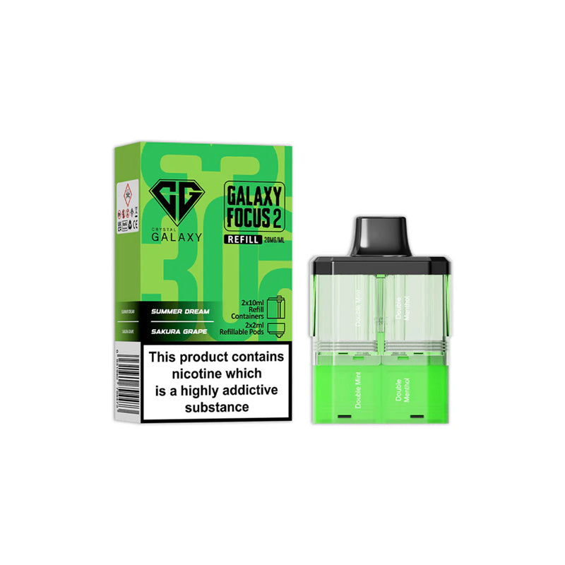 Crystal Galaxy Focus 2 30K Prefilled Replacement Pods
