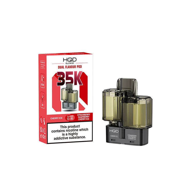 HDQ Glow Air 35K 20mg Prefilled Replacement Pods (Pack of 5)