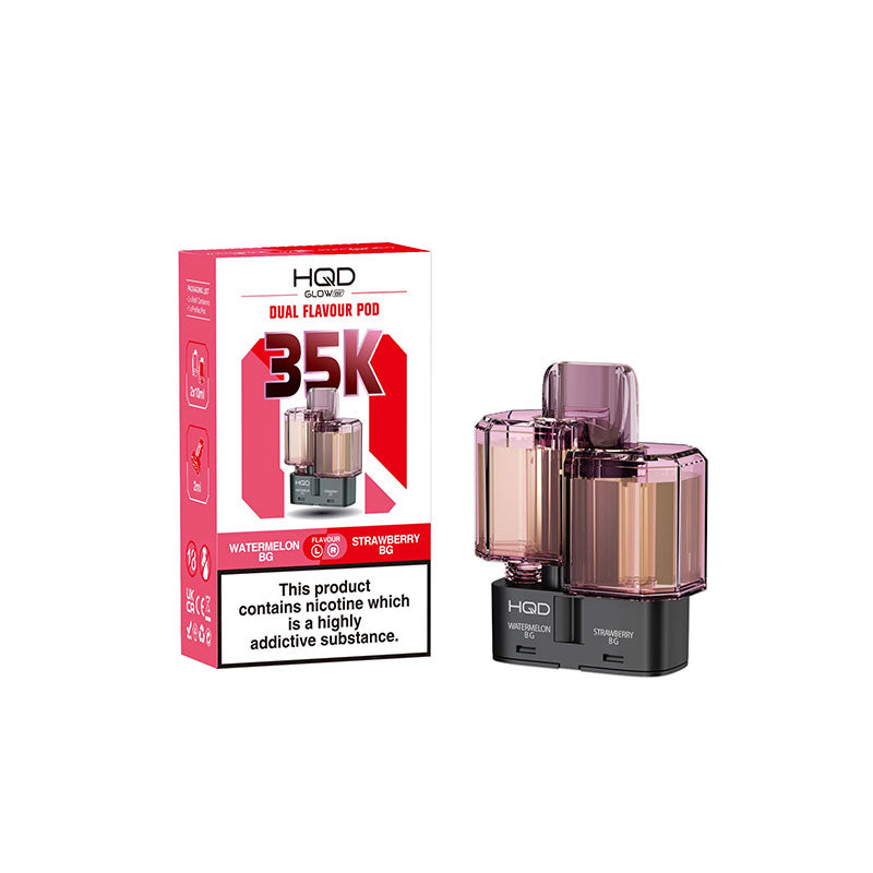 HDQ Glow Air 35K 20mg Prefilled Replacement Pods (Pack of 5)