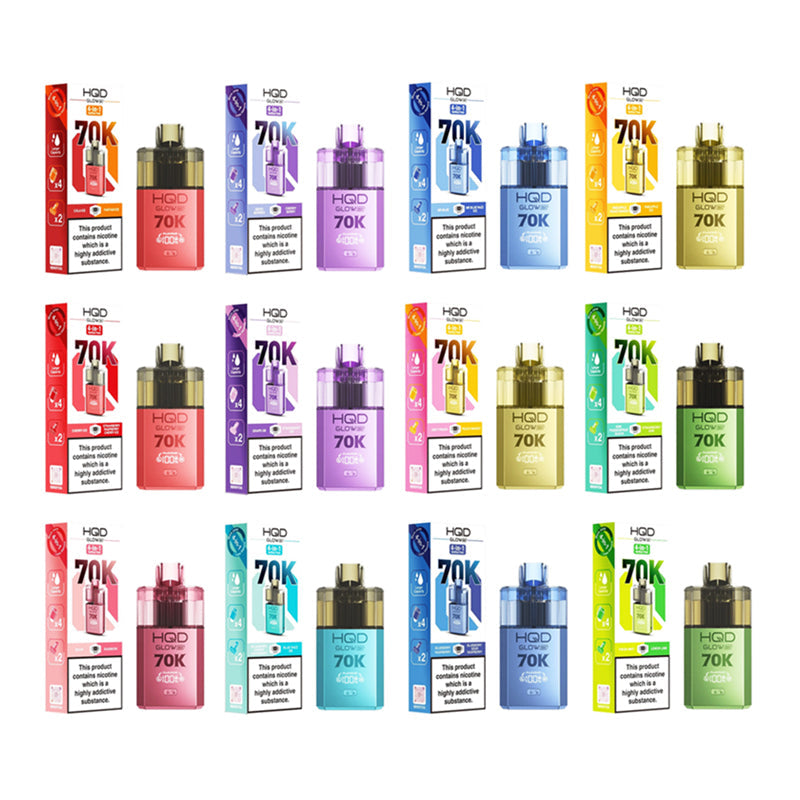 HQD Glow Air 70K 20mg Prefilled Pod Vape Kit