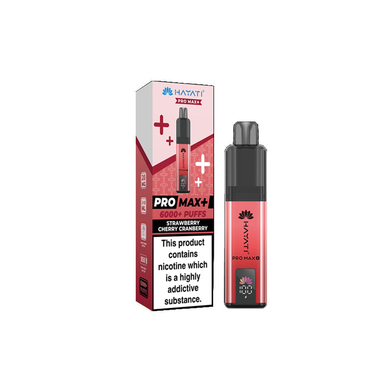 Hayati-Pro-Max-Plus-6k-Disposable-Strawberry-Cherry-Cranberry