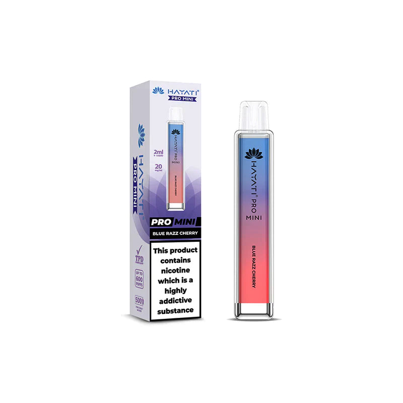Hayati Pro Mini 600 Puffs 20mg Disposable Vape Kit (Box of 10)