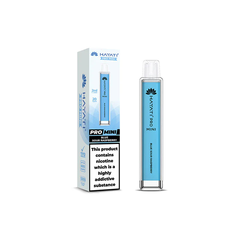 Hayati Pro Mini 600 Puffs 20mg Disposable Vape Kit (Box of 10)