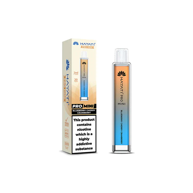 Hayati Pro Mini 600 Puffs 20mg Disposable Vape Kit (Box of 10)