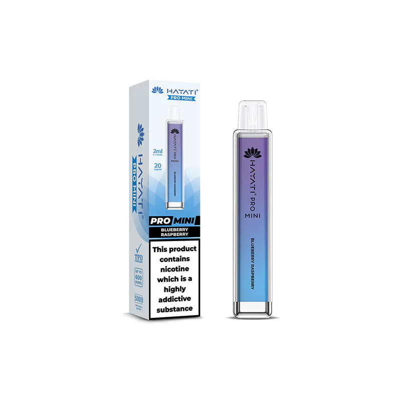 Hayati Pro Mini 600 Puffs 20mg Disposable Vape Kit (Box of 10)