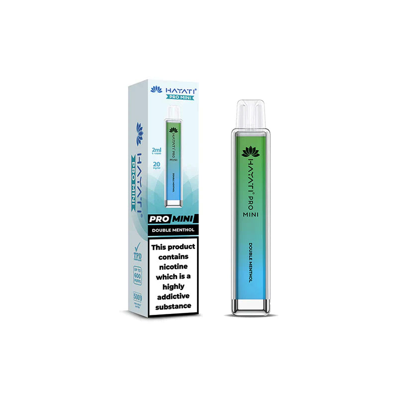 Hayati Pro Mini 600 Puffs 20mg Disposable Vape Kit (Box of 10)