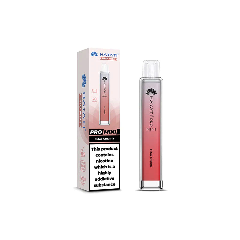 Hayati Pro Mini 600 Puffs 20mg Disposable Vape Kit (Box of 10)