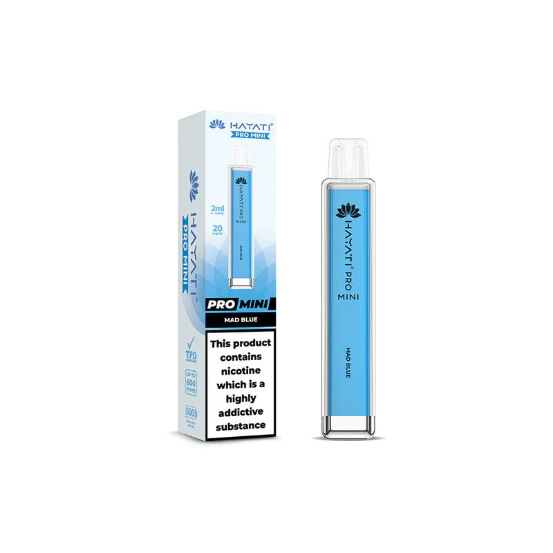 Hayati Pro Mini 600 Puffs 20mg Disposable Vape Kit (Box of 10)
