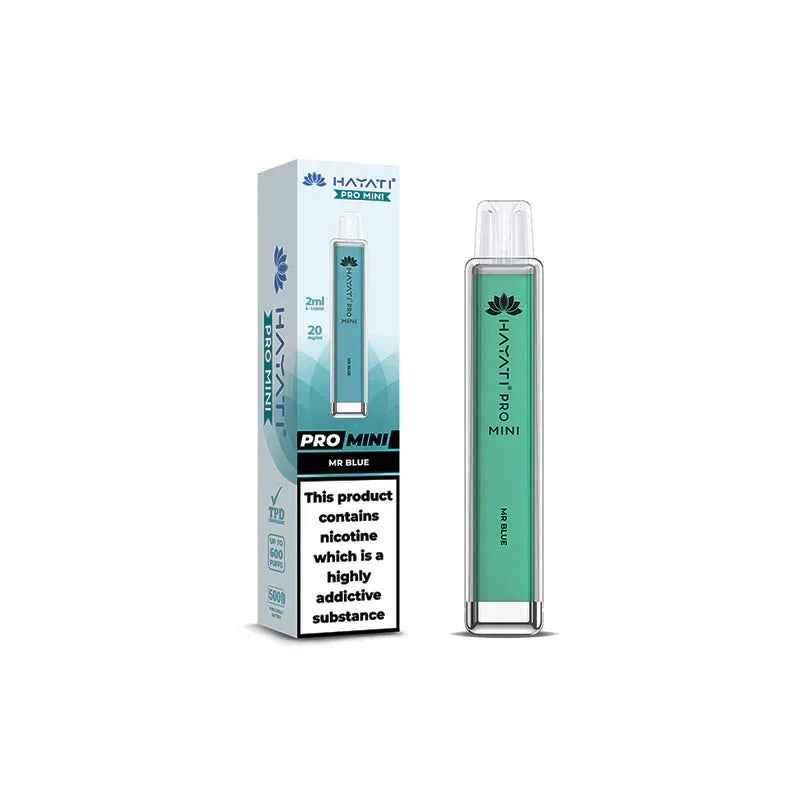 Hayati Pro Mini 600 Puffs 20mg Disposable Vape Kit (Box of 10)