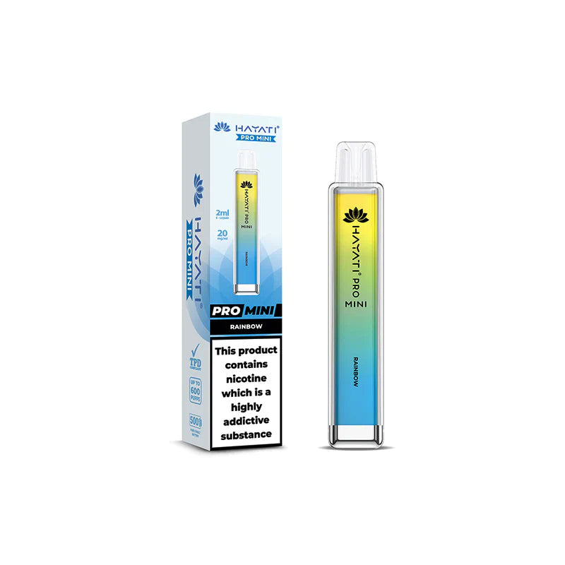 Hayati Pro Mini 600 Puffs 20mg Disposable Vape Kit (Box of 10)