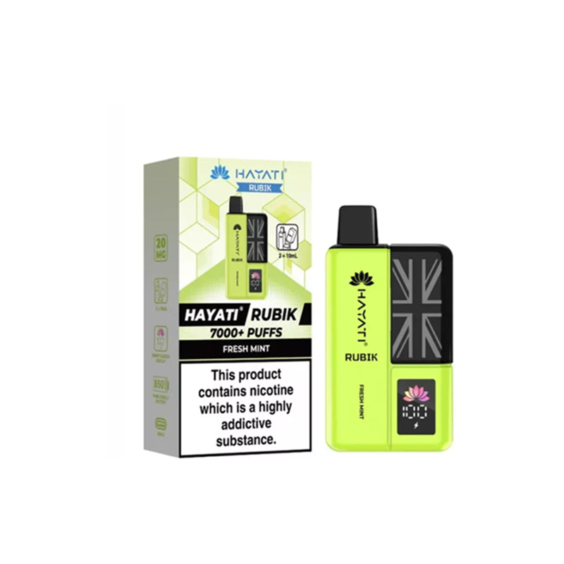 Hayati-Rubik-7K-Disposable-Fresh-Mint