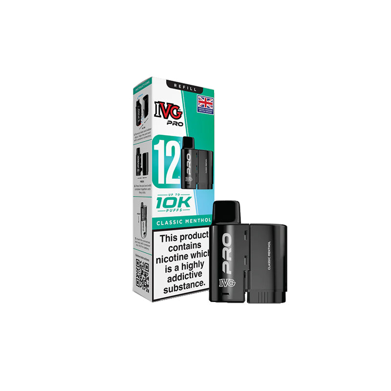IVG-Pro-12-Prefilled-10K-Replacement-Pods-Classic-Menthol