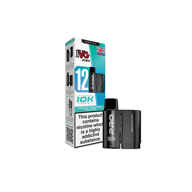 IVG-Pro-12-Prefilled-10K-Replacement-Pods-Fresh-Menthol-Mojito