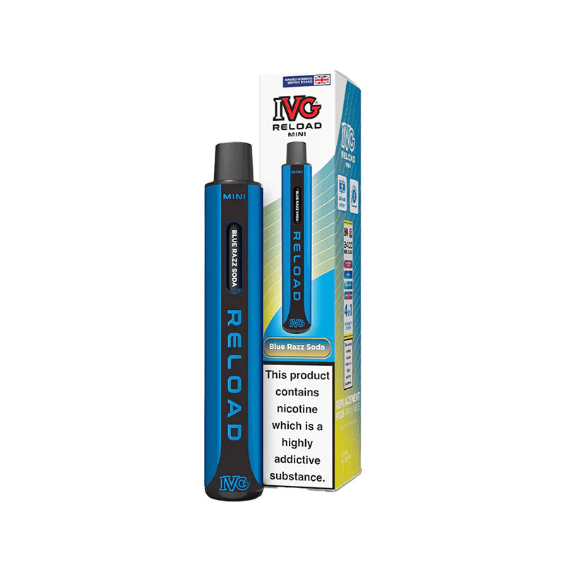 IVG Reload Mini 600 Prefilled Pod Vape Kit (Pack of 10)
