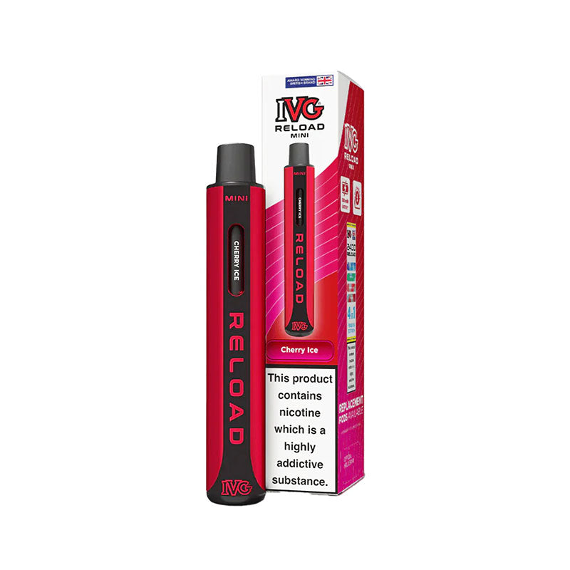 IVG Reload Mini 600 Prefilled Pod Vape Kit (Pack of 10)