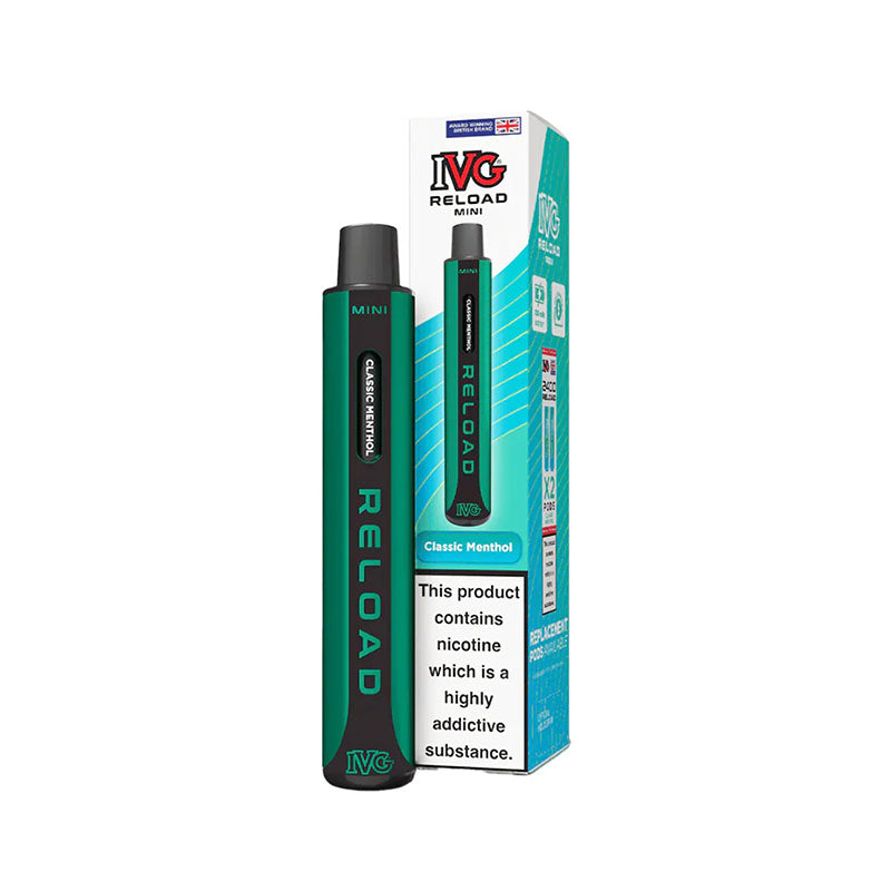 IVG Reload Mini 600 Prefilled Pod Vape Kit (Pack of 10)