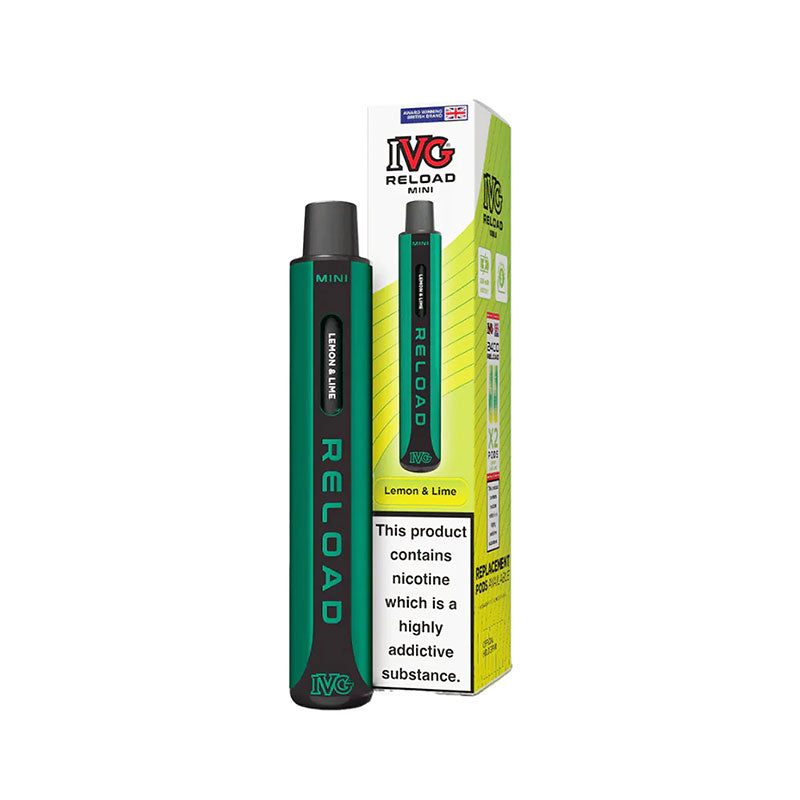 IVG Reload Mini 600 Prefilled Pod Vape Kit (Pack of 10)