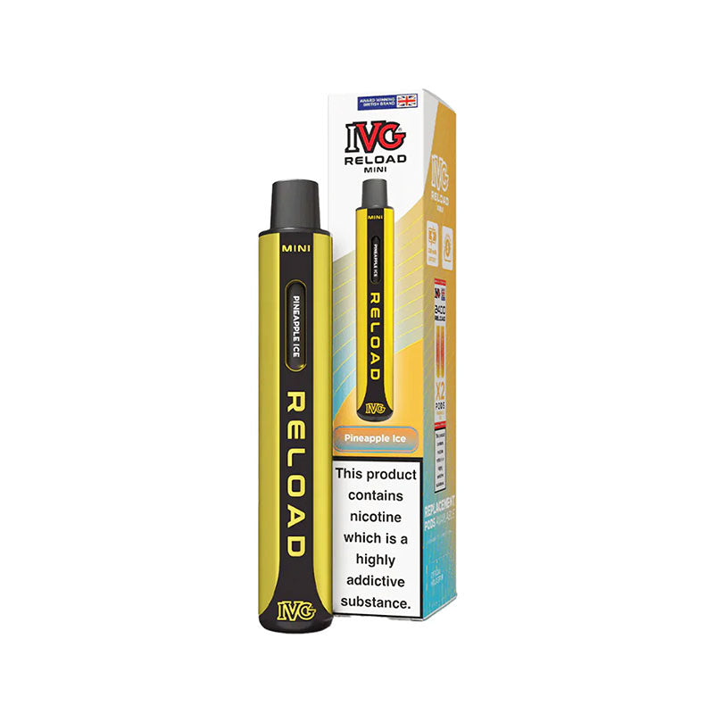 IVG Reload Mini 600 Prefilled Pod Vape Kit (Pack of 10)