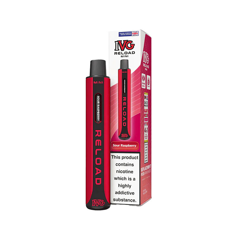 IVG Reload Mini 600 Prefilled Pod Vape Kit (Pack of 10)