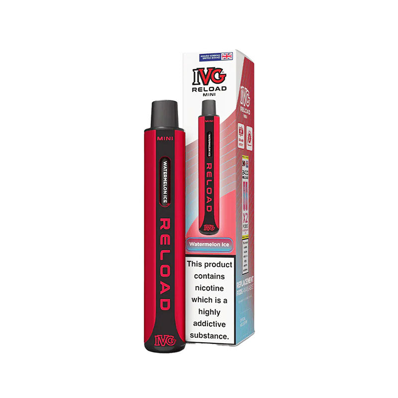 IVG Reload Mini 600 Prefilled Pod Vape Kit (Pack of 10)
