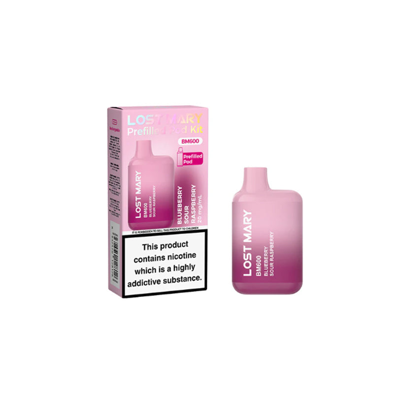 Lost Mary BM600 20mg Prefilled Pod Vape Kit