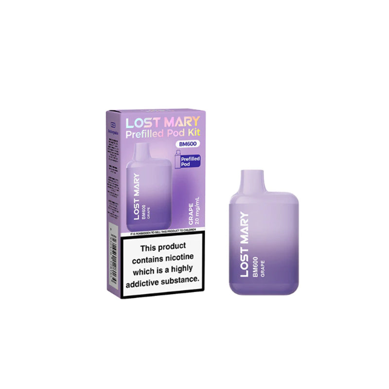 Lost Mary BM600 20mg Prefilled Pod Vape Kit
