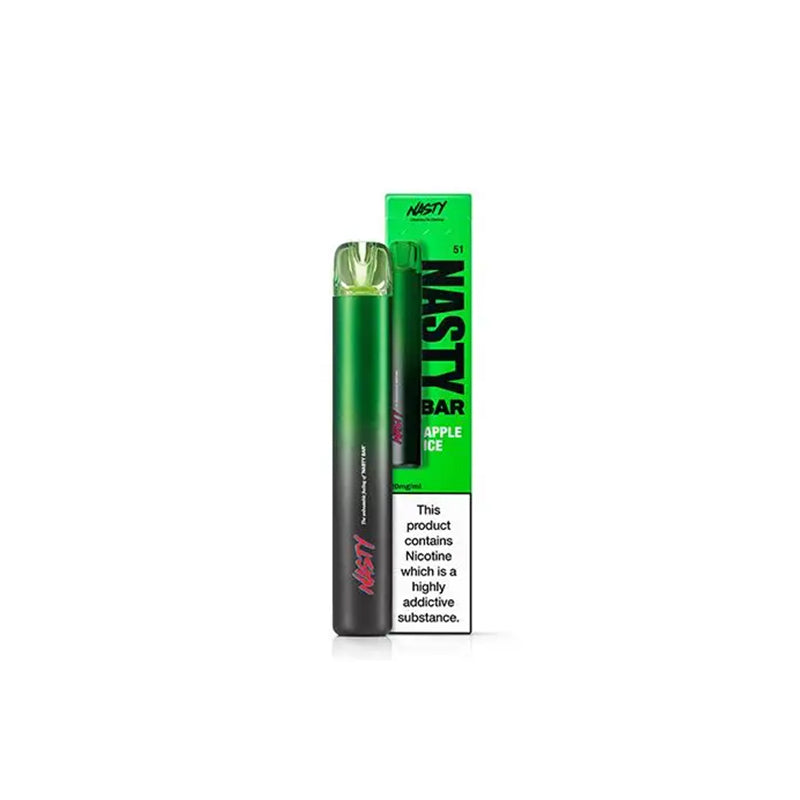 Nasty-Bar-DX2-600Puffs-Disposable-Bar-Apple-Ice  800 × 800px