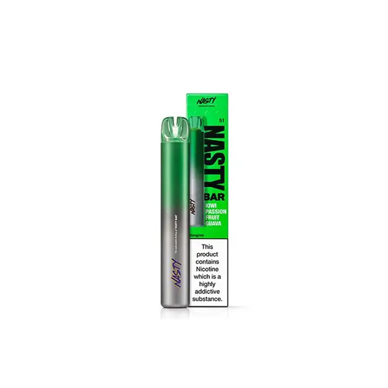 Nasty-Bar-DX2-600Puffs-Disposable-Bar-Kwi-Passionfruit-Guava  800 × 800px