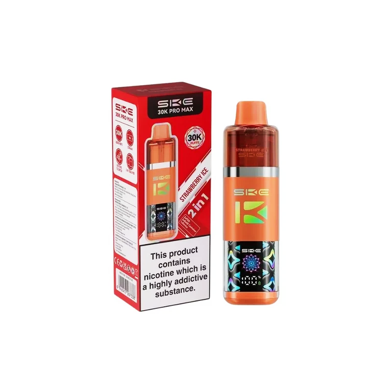 SKE 30K Pro Max 2 in 1 Prefilled Pod Vape Kit
