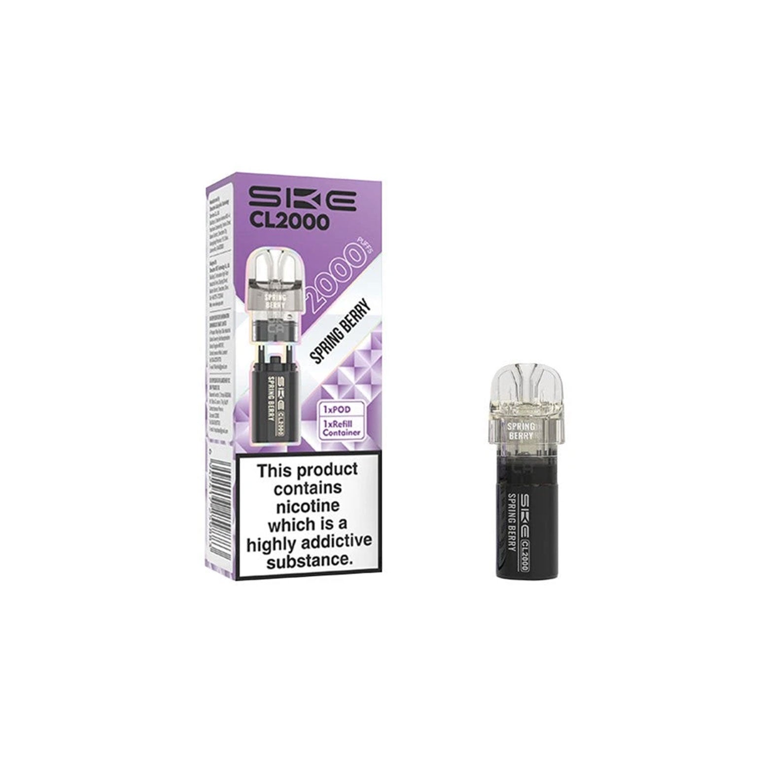 SKE CL 2000  Prefilled Replacement Pods