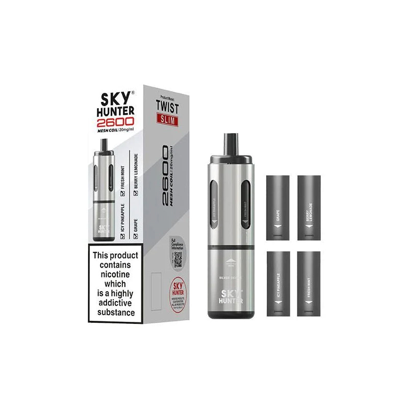 Sky Hunter 2600 Puff Disposable Vape Kit