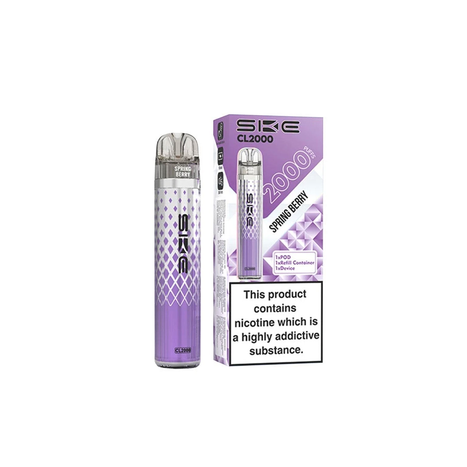 SKE CL 2000  Prefilled Pod Vape Kit
