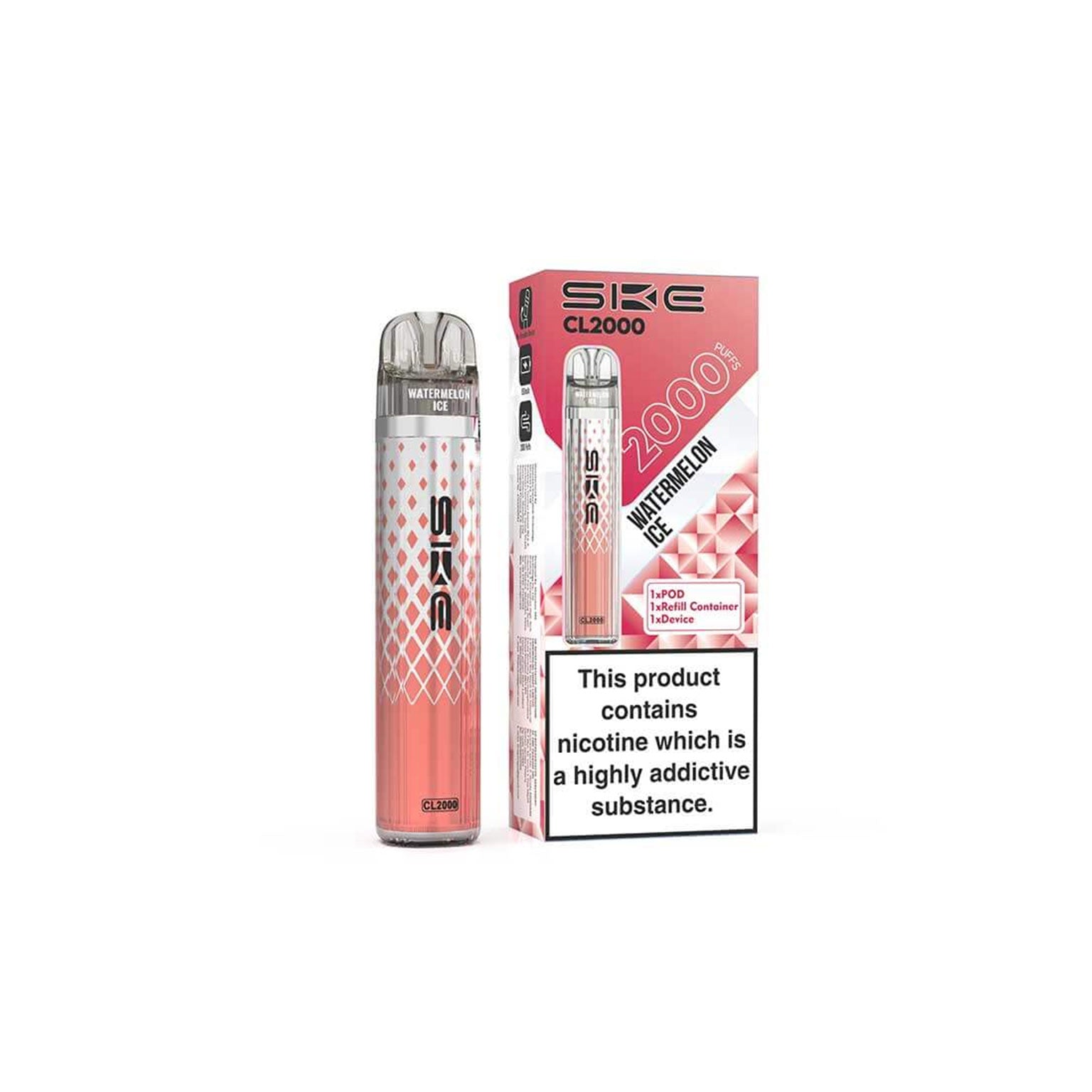 SKE CL 2000  Prefilled Pod Vape Kit