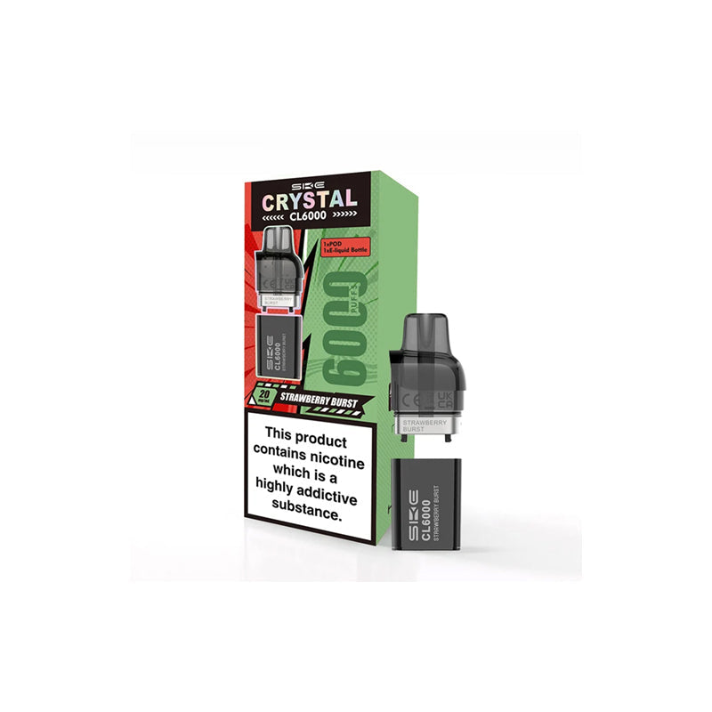 Ske-Crystal-CL6000-Prefilled-Pods-Strawberry-Burst