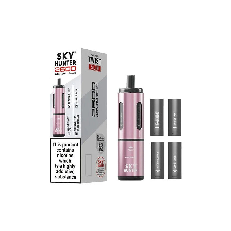 Sky Hunter 2600 Puff Disposable Vape Kit