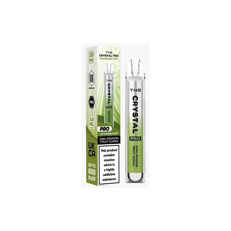 Crystal Bar The Pro 600 Puffs Disposable Vape Kit  (Buy 3 Get 1 Free)