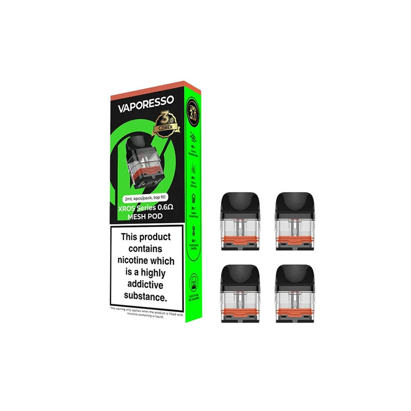 Vaporesso Xros Series Corex 2.0 Replacement Mesh Pods Vaporesso XROS Pods: Long-Lasting Flavour, Leak-Proof Design Vaporesso Xros Series Corex 2.0 Replacement Pods - Oxford Vapours Oxford Vapours Vaporesso Xros Series Corex 2.0 Replacement Mesh Pods Vaporesso XROS Pods: Long-Lasting Flavour, Leak-Proof Design Vaporesso Xros Series Corex 2.0 Replacement Pods - Oxford Vapours Oxford Vapours