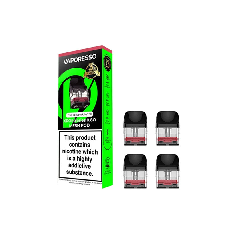 Vaporesso Xros Series Corex 2.0 Replacement Mesh Pods Vaporesso Luxe X2 Corex XL 0.3Ohm Pod Vaporesso XROS Series Corex 2.0 Version Mesh Pod Vapin Loud Vaporesso Xros Series Corex 2.0 Replacement Mesh Pods Vaporesso Luxe X2 Corex XL 0.3Ohm Pod Vaporesso XROS Series Corex 2.0 Version Mesh Pod Vapin Loud