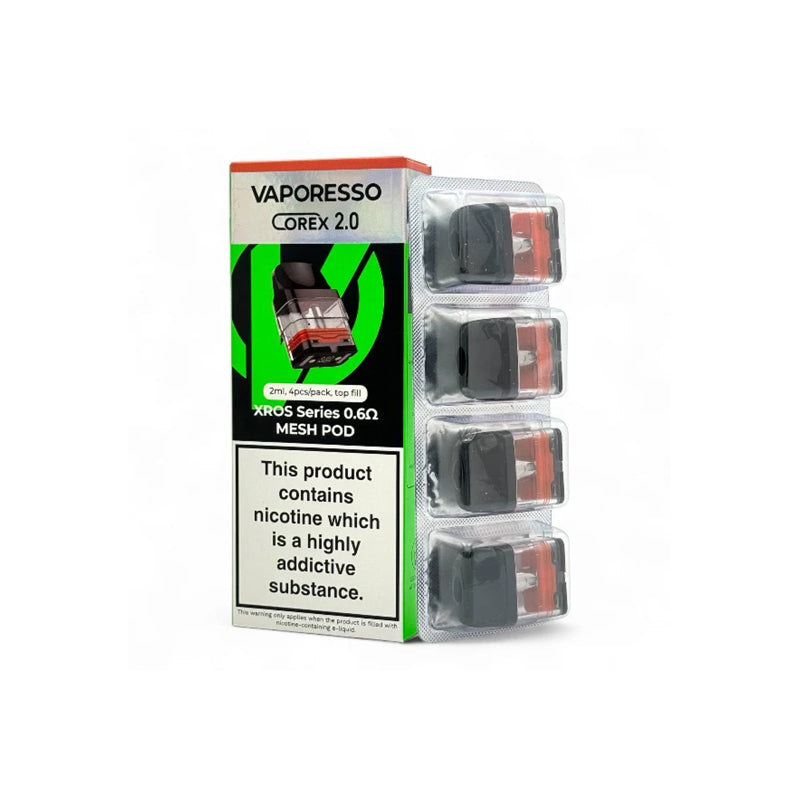 Vaporesso Xros Corex 2.0 - 3.0 - 2ml Replacement Pods The Vape City Ltd Vaporesso Xros Corex 2.0 - 3.0 - 2ml Replacement Pods The Vape City Ltd
