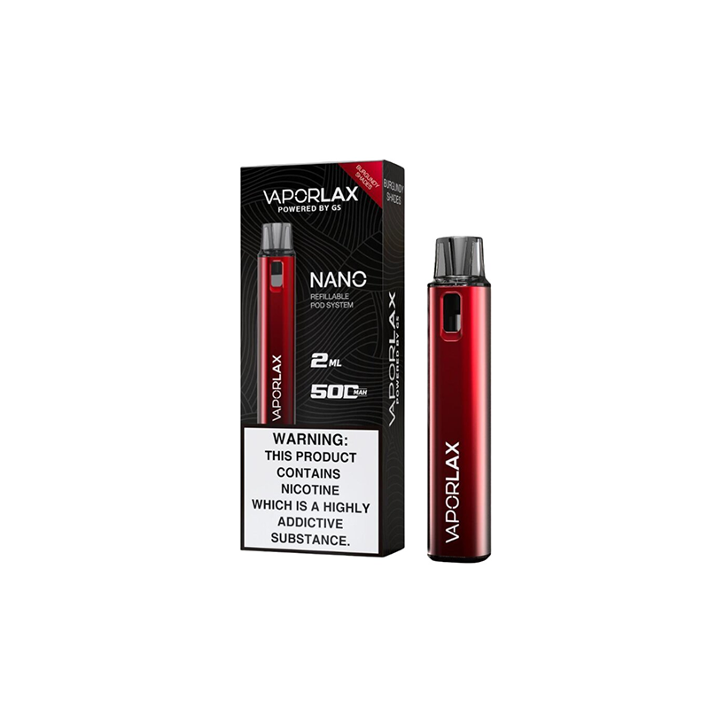 Vaporlax-Nano-Pod-Vape-Kit-Burgundy-Shades
