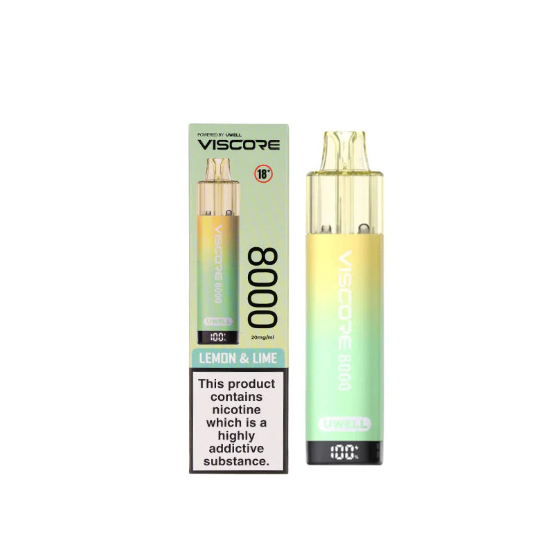 Viscore-8000-Prefilled-Pod-Vape-Kit-Lemon-Lime